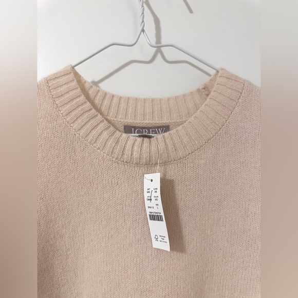 New! JCrew Oversized sweater-tee in Lambs wool, LG - Picture 2 of 6